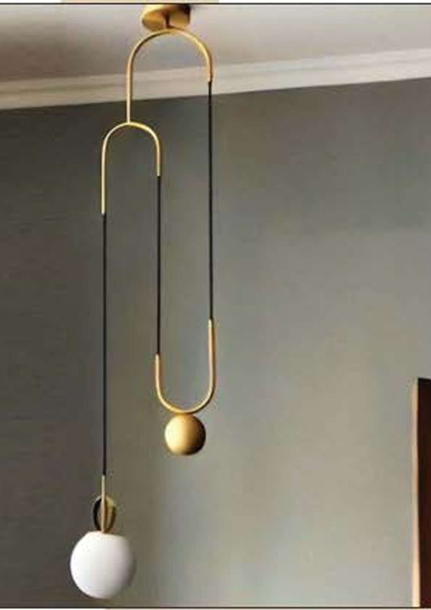 Beyond Lights - Gold Pendant Lamp- GL